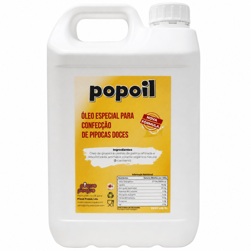 Popoil – Óleo Especial para Pipocas