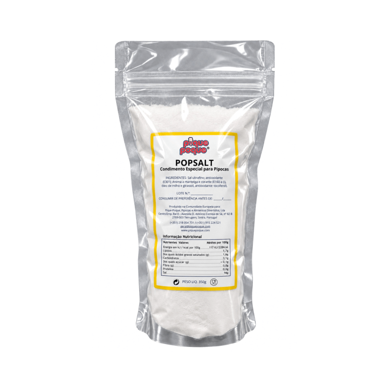 PopSalt 350g - Condimento Salgado Especial para Pipocas