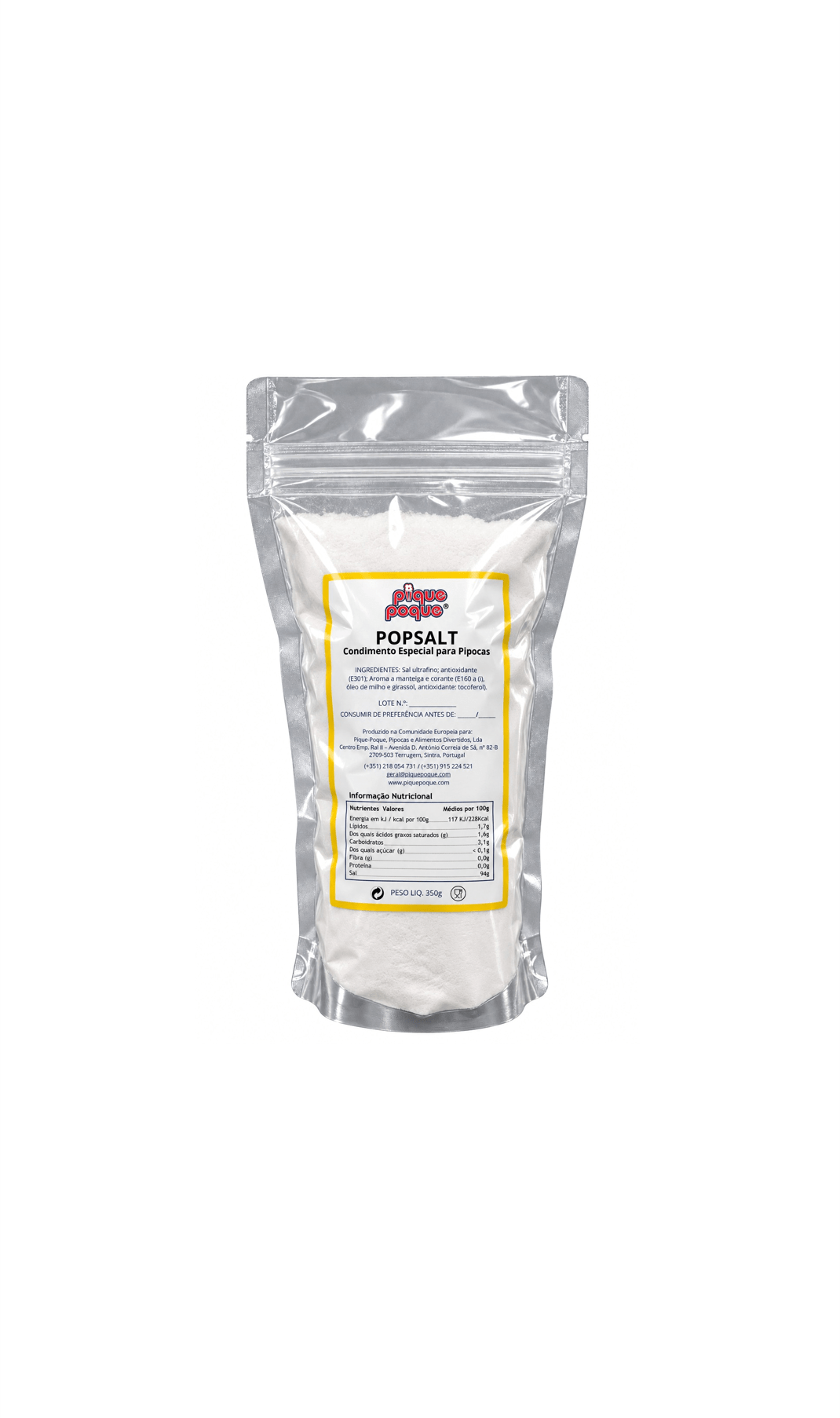 PopSalt 350g - Condimento Salgado Especial para Pipocas